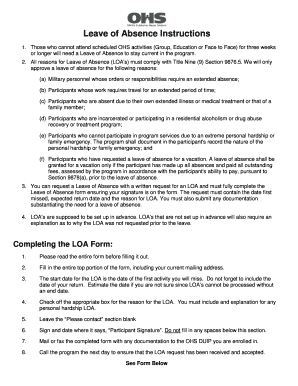 LOA Form &amp;amp; Instructions ENG DOC