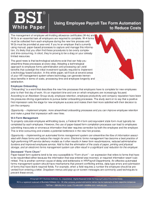 Employee Payroll Tax Form Automation Indd