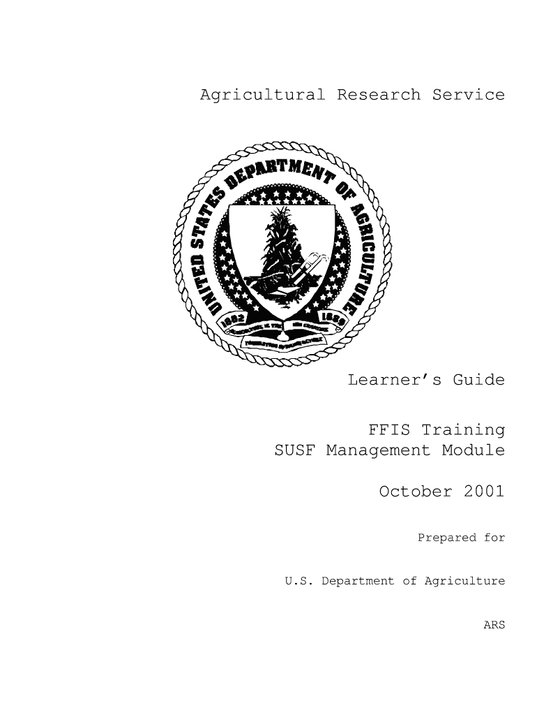 SUSF Management Module October AFM US Department  Form