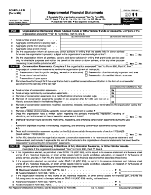  Form 990 Schedule D 2011