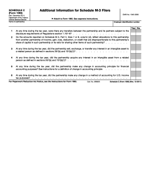 Schedule C Form 1065 Rev December - Fill Out and Sign Printable PDF  Template | signNow