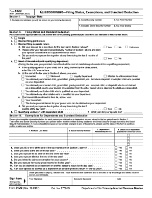 Irs Form 5129