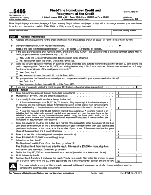 5405 Form