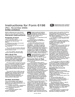  Form 6198 PDF 2009-2024