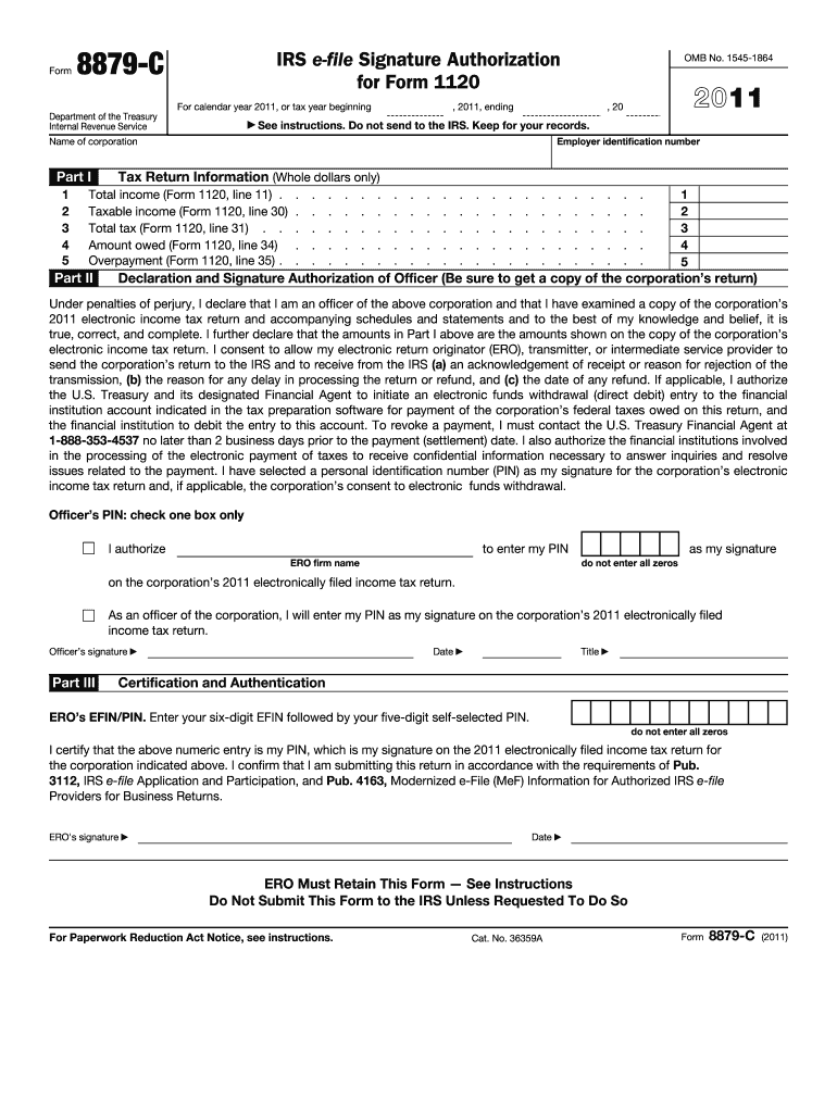 8879c Form