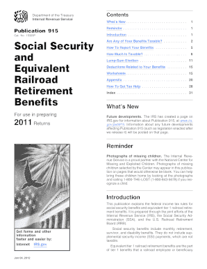 Irs Pub 915  Form