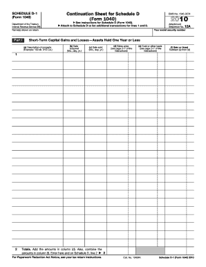 Form 8938 Continuation Sheet