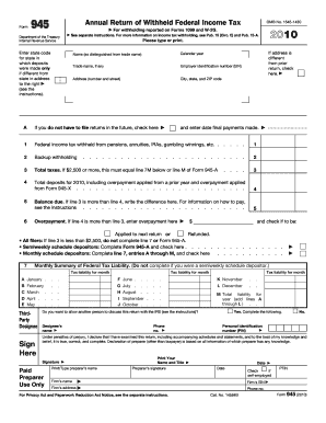 Form 945