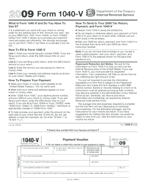 Printable Irs Form 1040 V