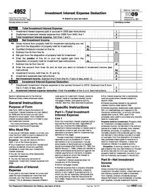 Form 4952