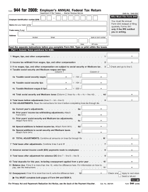 Form 944 Example