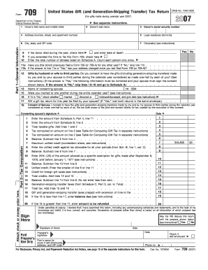 Form 709