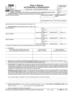 Form 2848 June