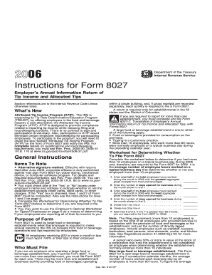 Instructions for Form 8027