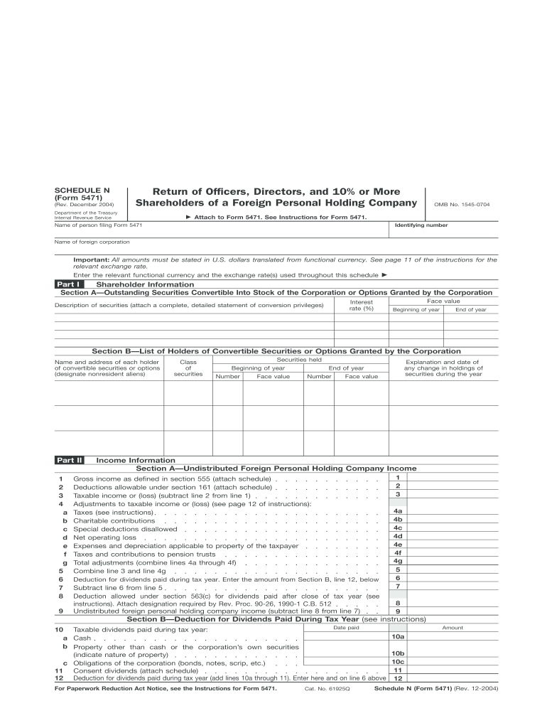 Form 5471 2004-2024