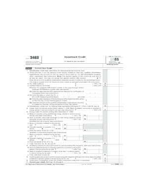 Form 3468, Fill in Capable Investment Credit