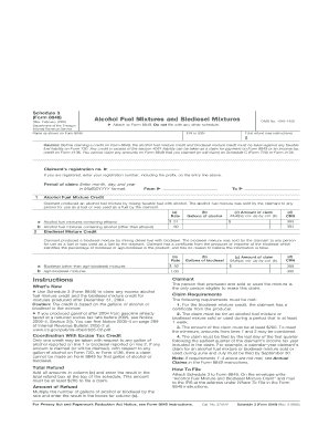 Form 8849 Schedule 3 Rev February Fill in Capable