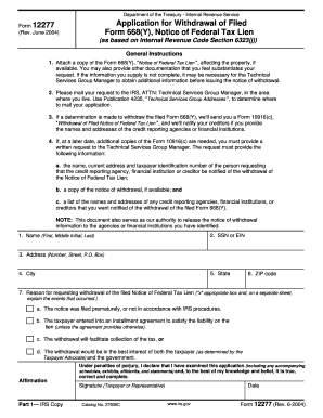 Form 12277