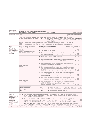 Schedule 3 Form 1040A