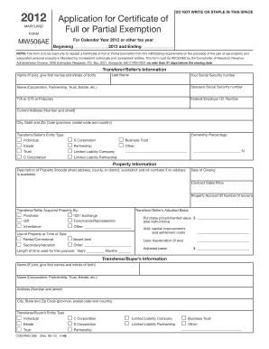 Mw506ae Form