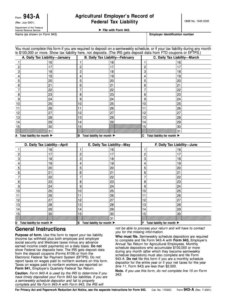 943a  Form