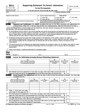 Form 941c