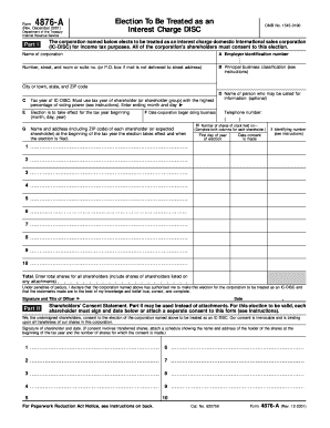 Form 4876 a