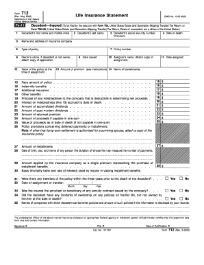 Name and Address of Insurance Company  Form