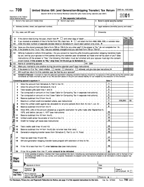 Sample Completed Irs Form 709