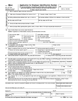 On Page 2 of Form SS 4, the Area Code for the Tele TIN Number at the IRS Service Center in Holtsville, NY is Incorrect