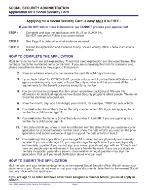 Ss5 Application Form