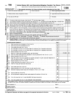 Form 709