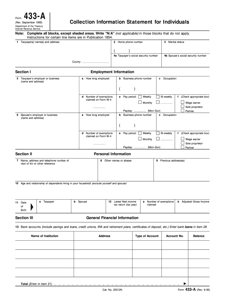  A433form 1995