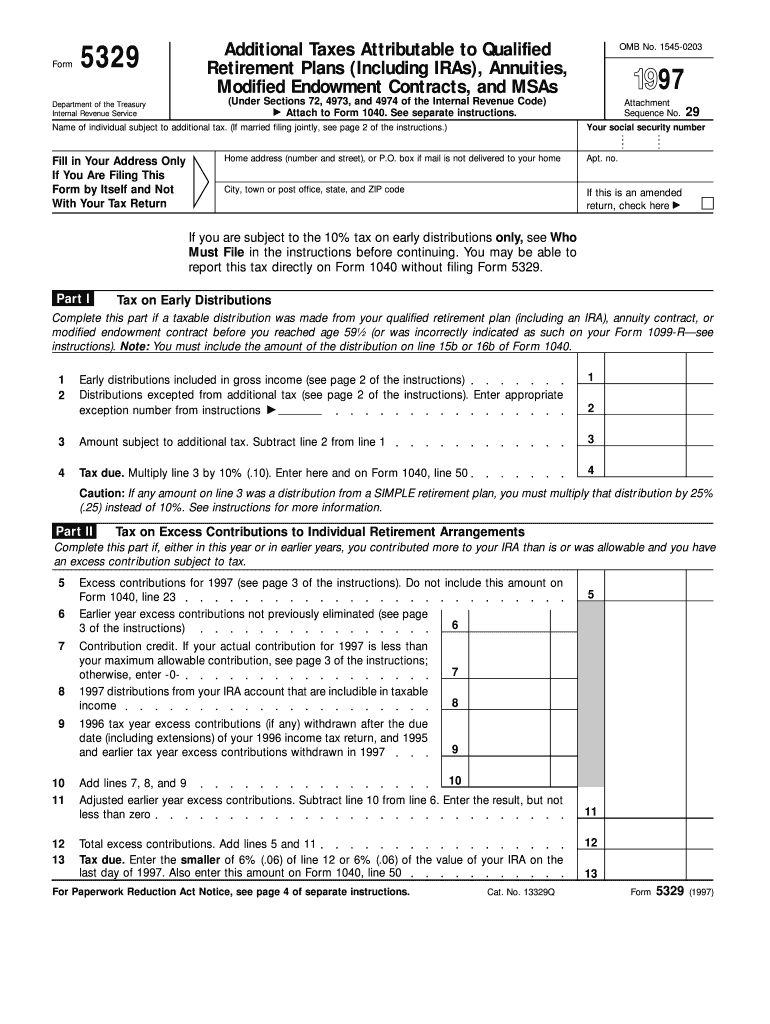 Name of Individual Subject to Additional Tax Married Filing Jointly 5329 Form