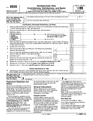 Irs Form 8606 for
