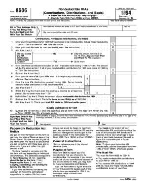 8606 Form