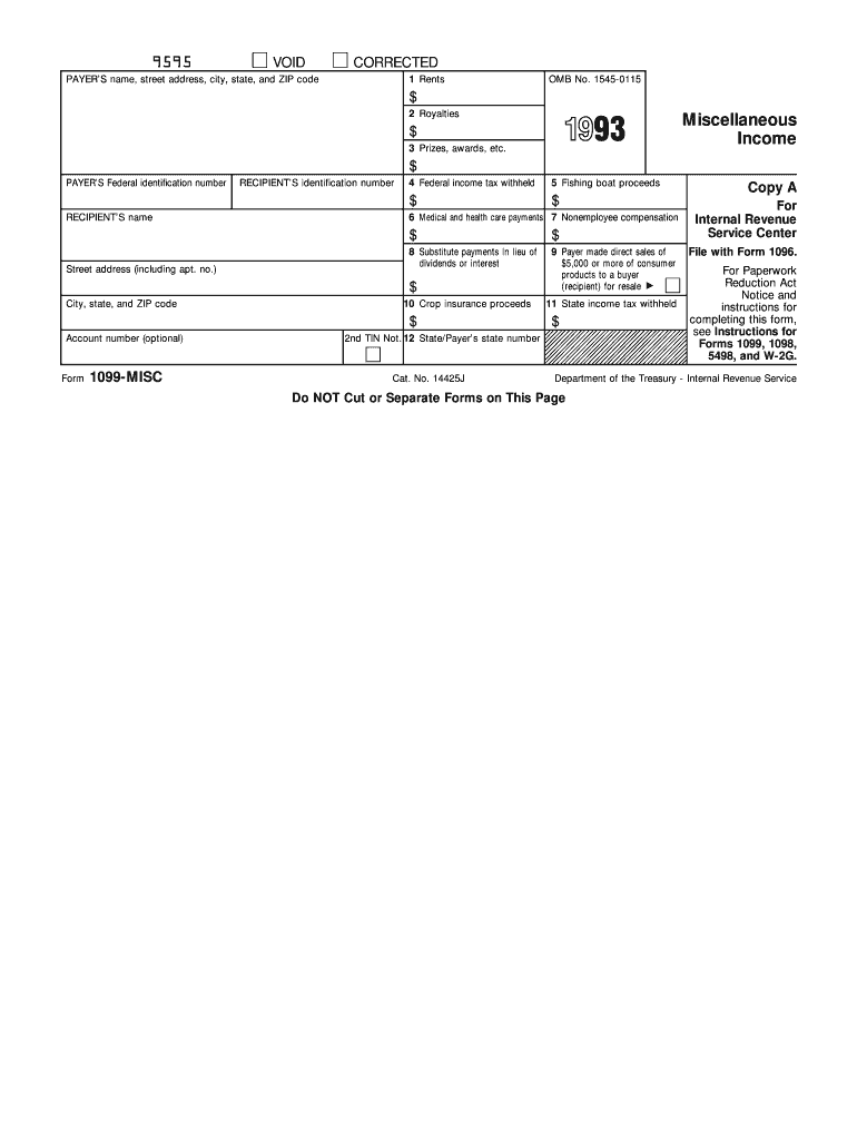 Form 1099MISC