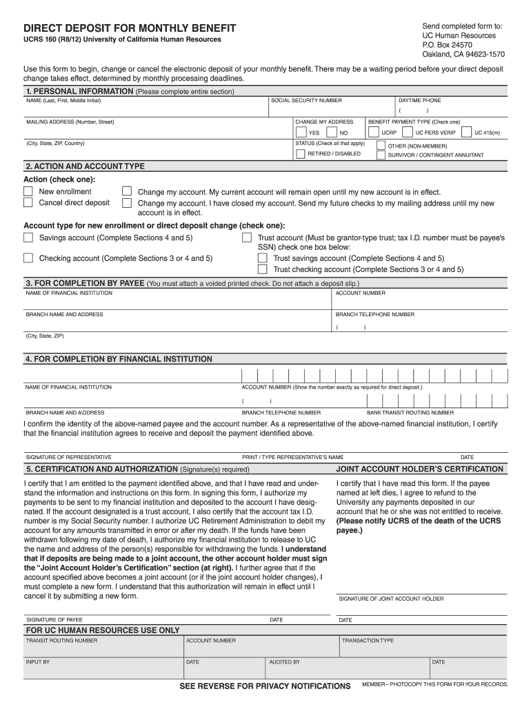 Form Ucrs 2012-2025