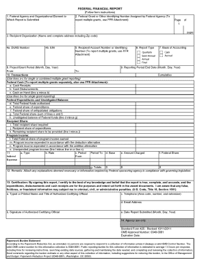 Sf 425 Form