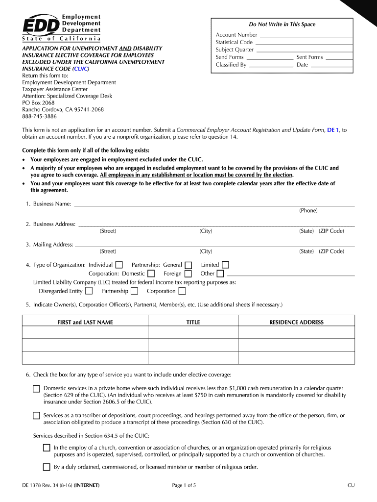 Get and Sign Unemployment Form