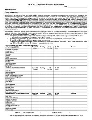 Re 25 Seller&amp;#39;s Property Disclosure Form Ray J White Real Estate