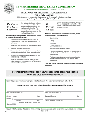 Nh Brokerage Disclosure Form