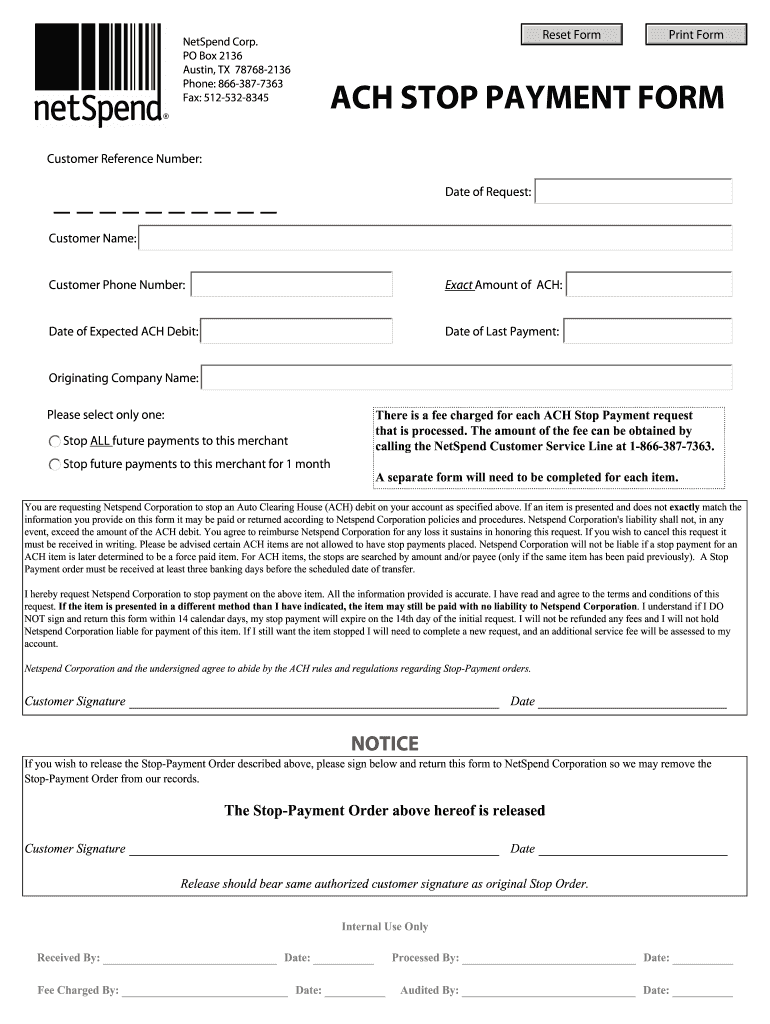 Documents Netspend Fill Out And Sign Printable Pdf Template Signnow