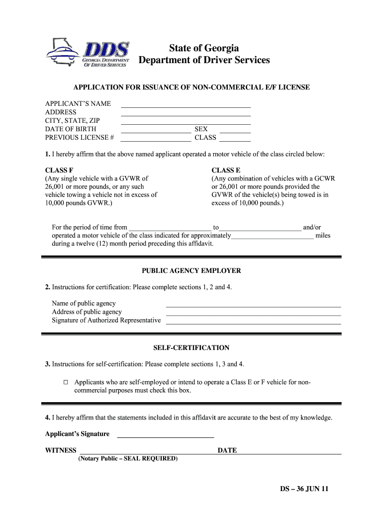 Dds 36 Form
