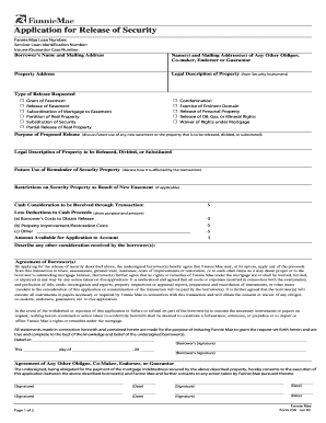  Application for Release of Security Form 236 PDF 2002