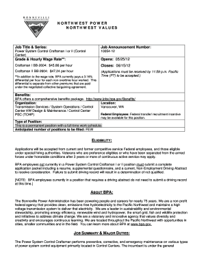10054 12 DOC Jobs Bpa  Form