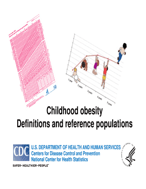 Definitions and Reference Populations  Form