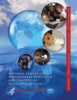 National Center for Preparedness, Detection, and Control of Cdc  Form