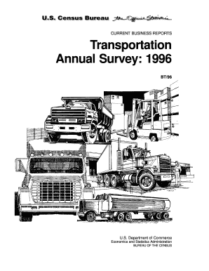Transportation Annual Survey Current Business Reports Census  Form