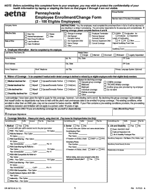 Pebtf Aetna  Form